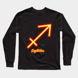 sagitarius zodiac sign Long Sleeve T-Shirt